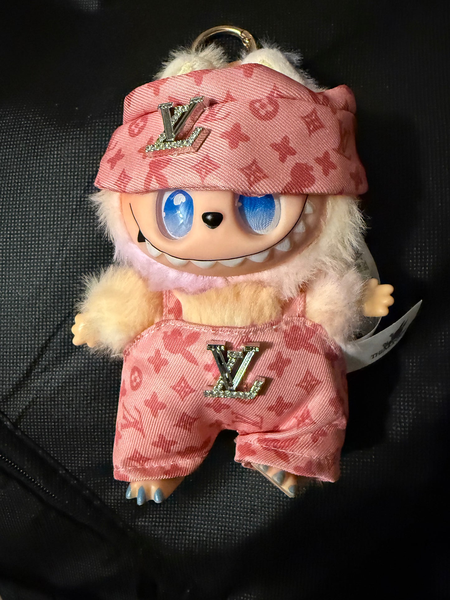 Pink Labubu Doll Handbag Charm