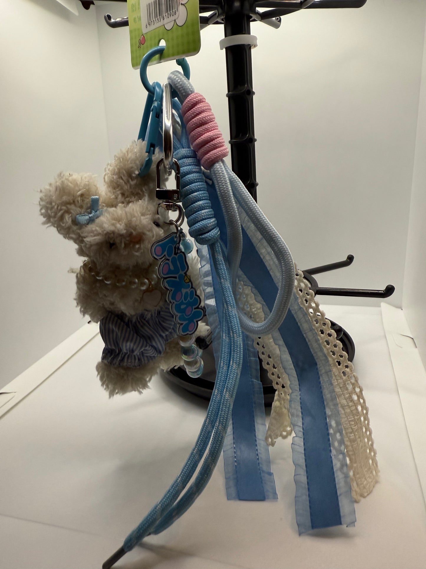 Blue Bear Handbag Charm