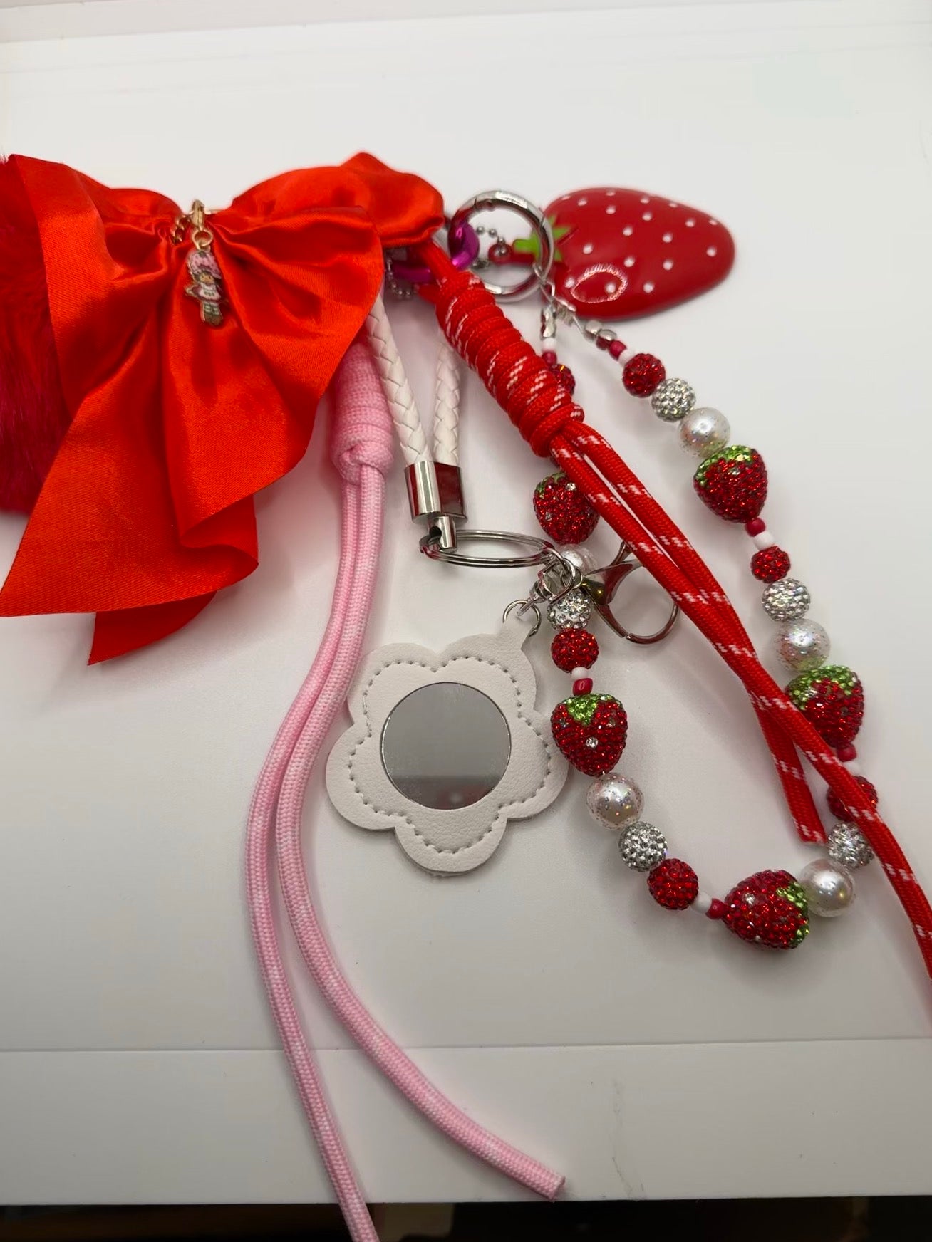 Strawberry Shortcake Handbag Charm & Pen Set