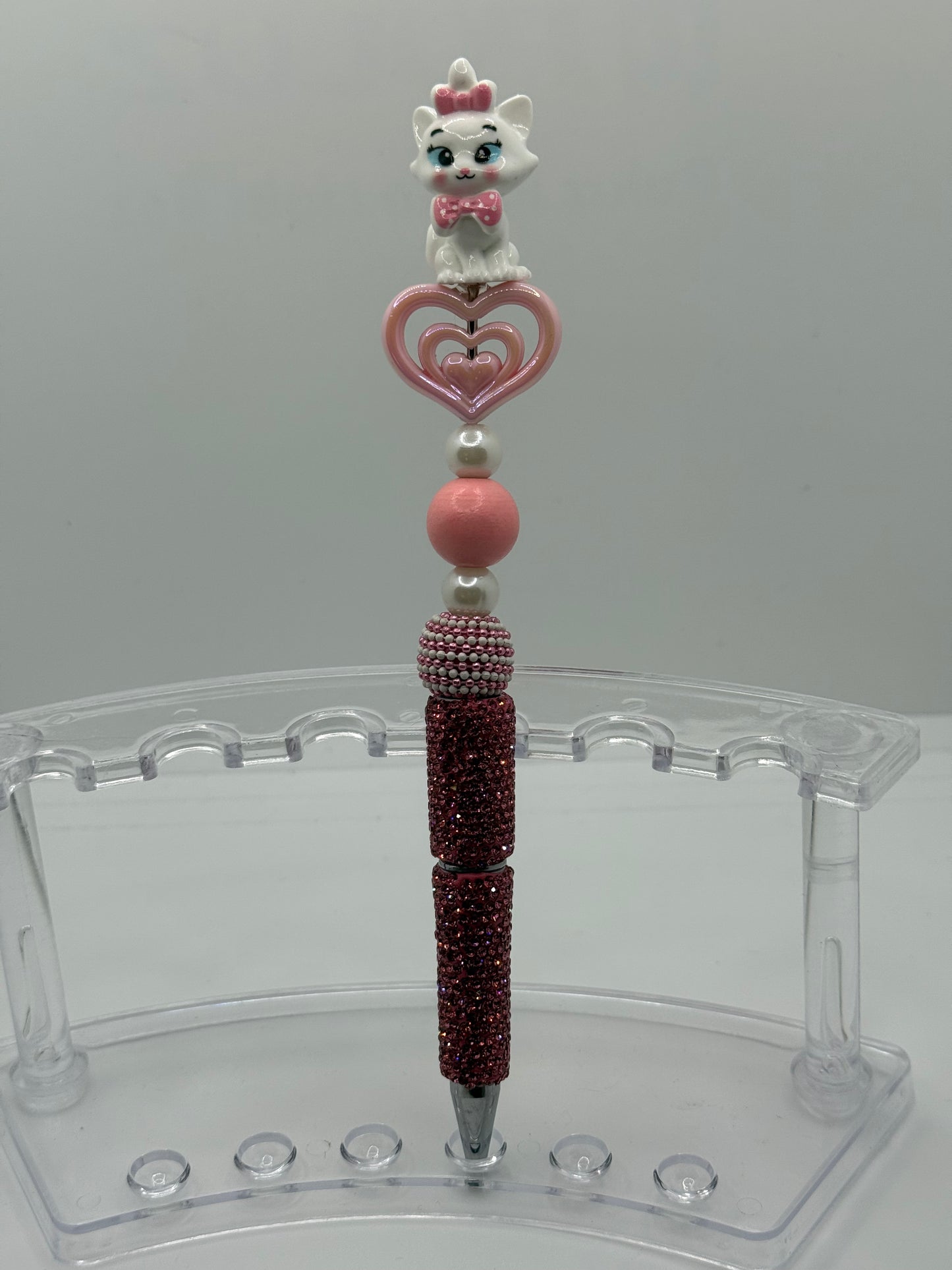 Marie Cat Beaded Pen