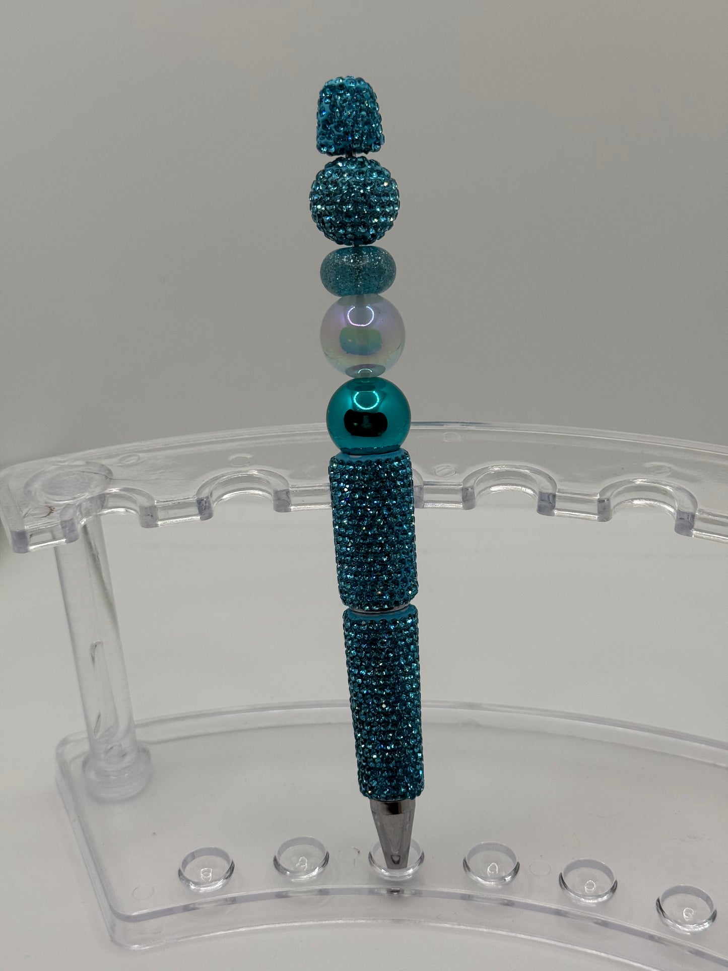Royal Blue Beaded Pen