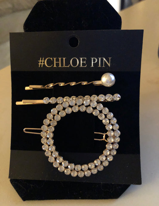 Hair Pin Set - Silver or Gold