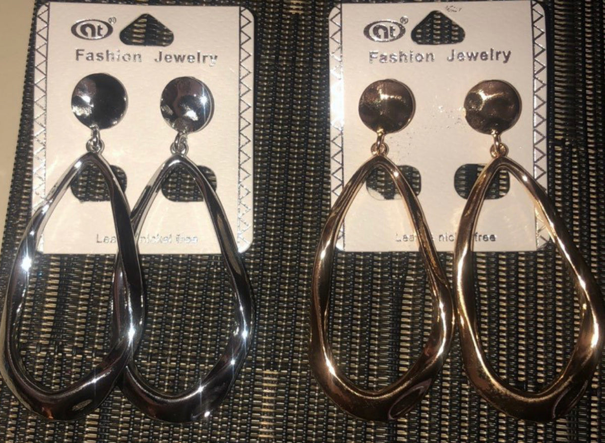 Large Drop Earrings
