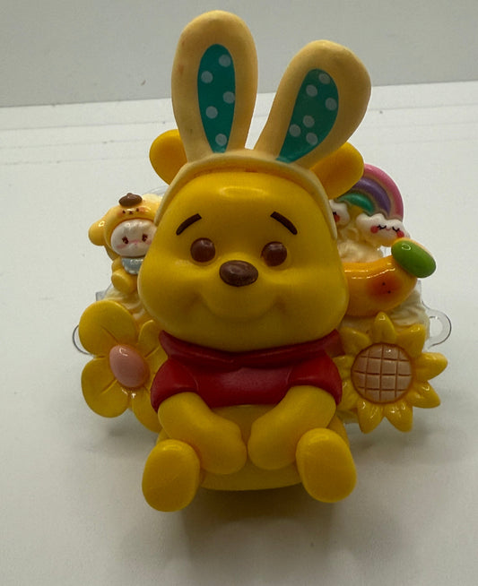 Yellow Bear Phone Clip