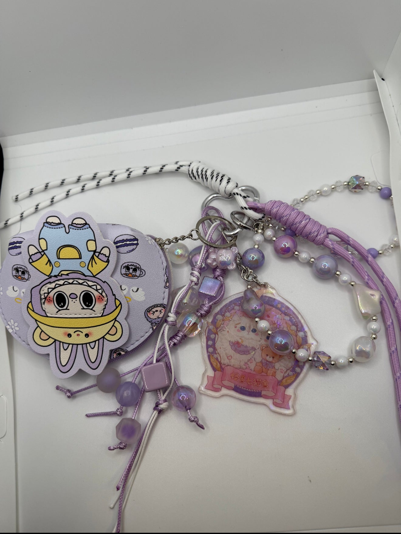 Purple Handbag Charm