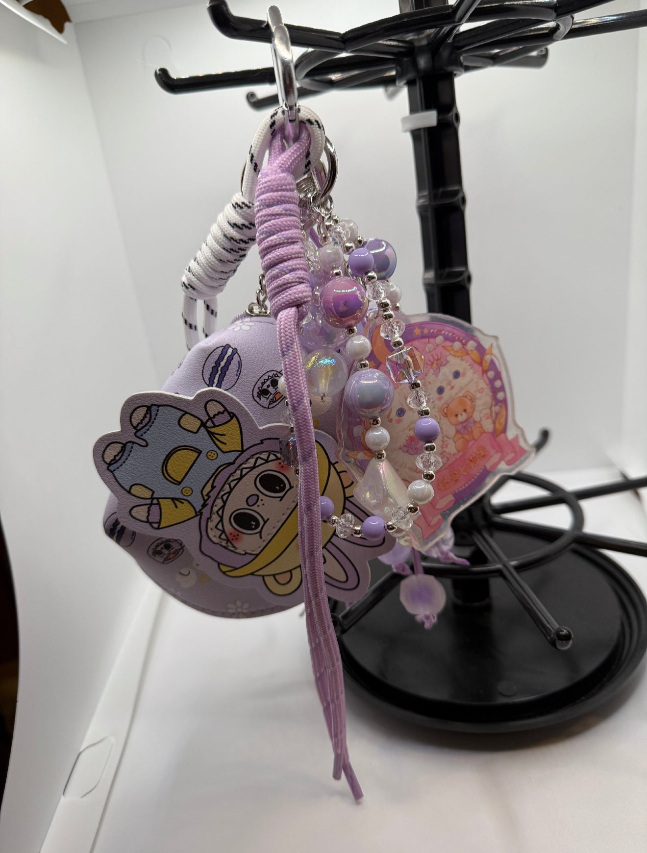 Purple Handbag Charm