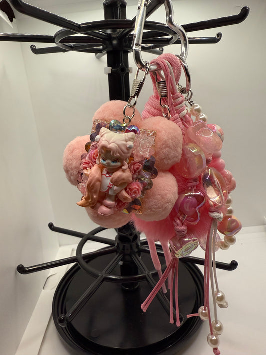 Pink Dora Handbag Charm