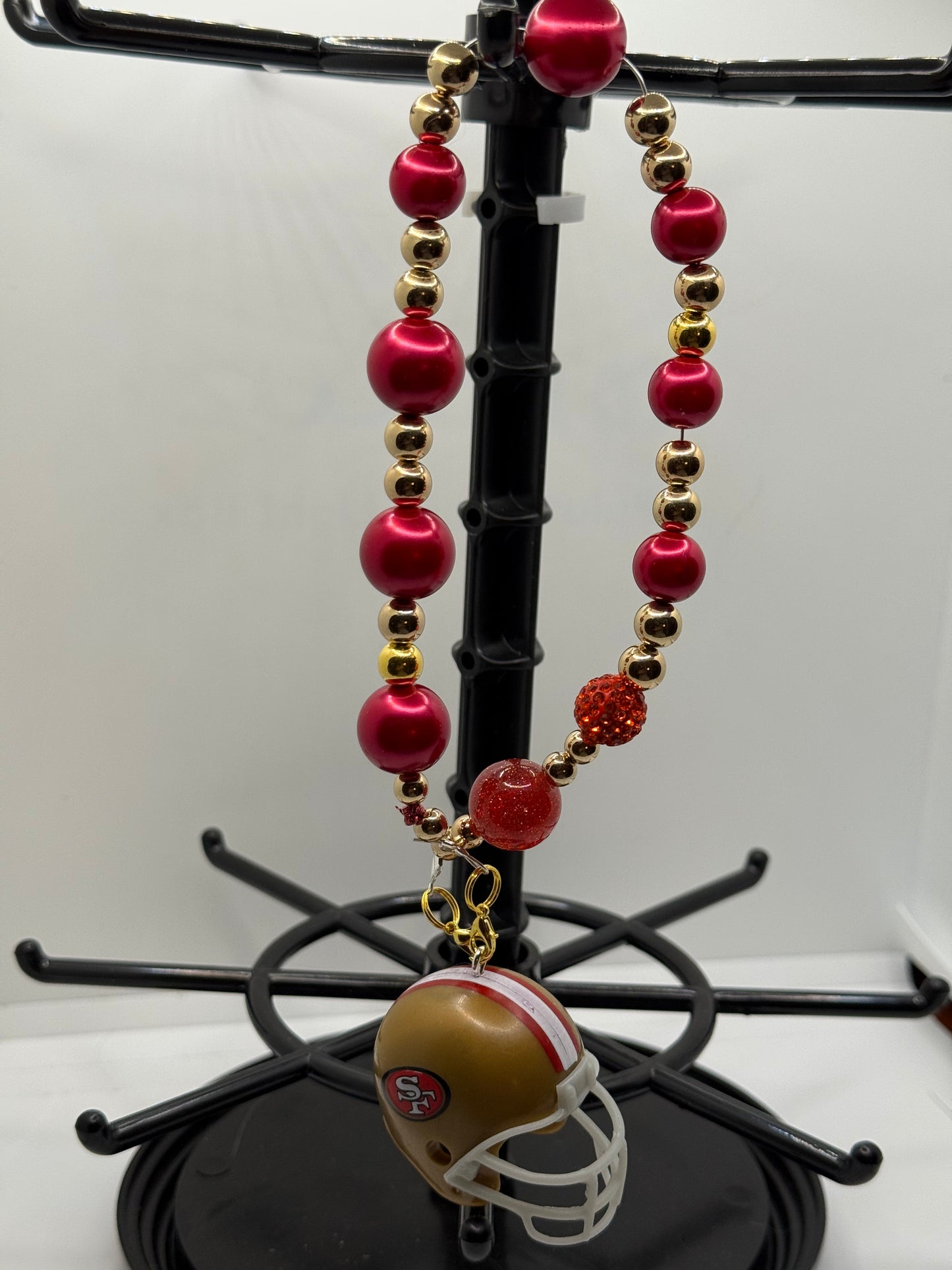 San Francisco 49ers Rearview Mirror Charm