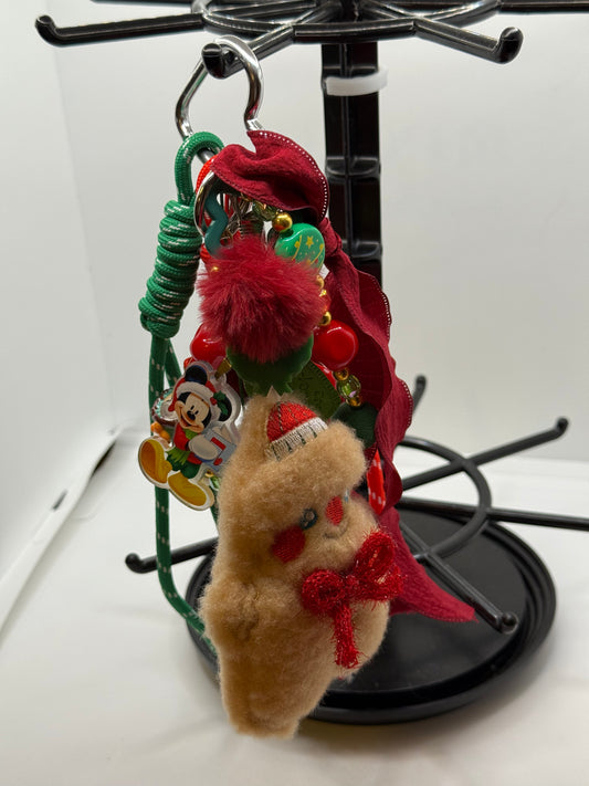 Gingerbread Man Handbag Charm