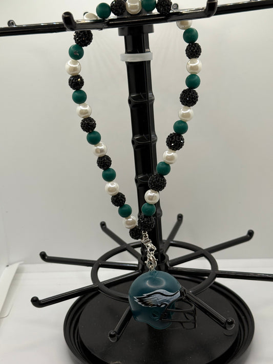 Eagles Rearview Mirror Charm