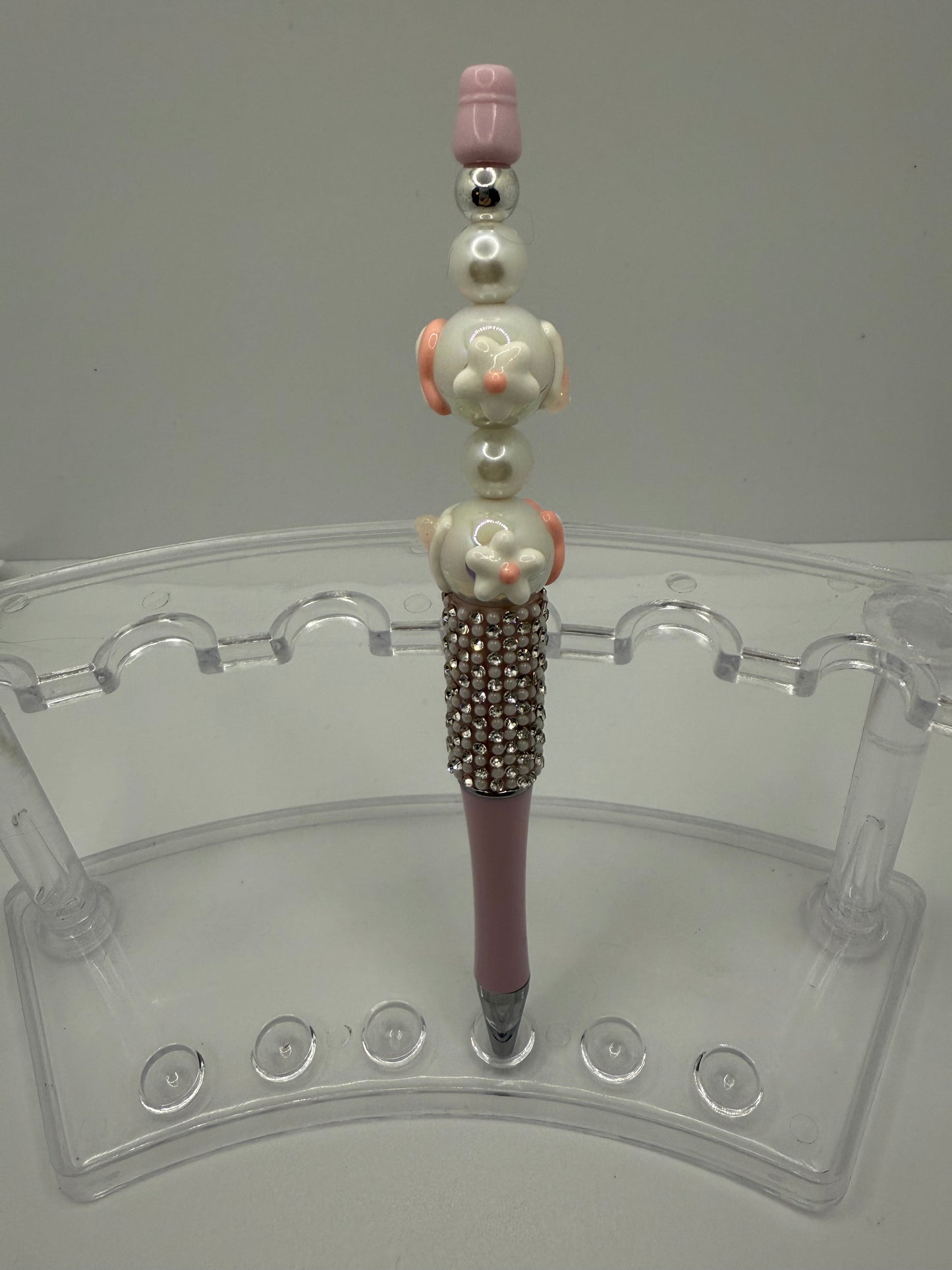 Hand painted Beaded Pen