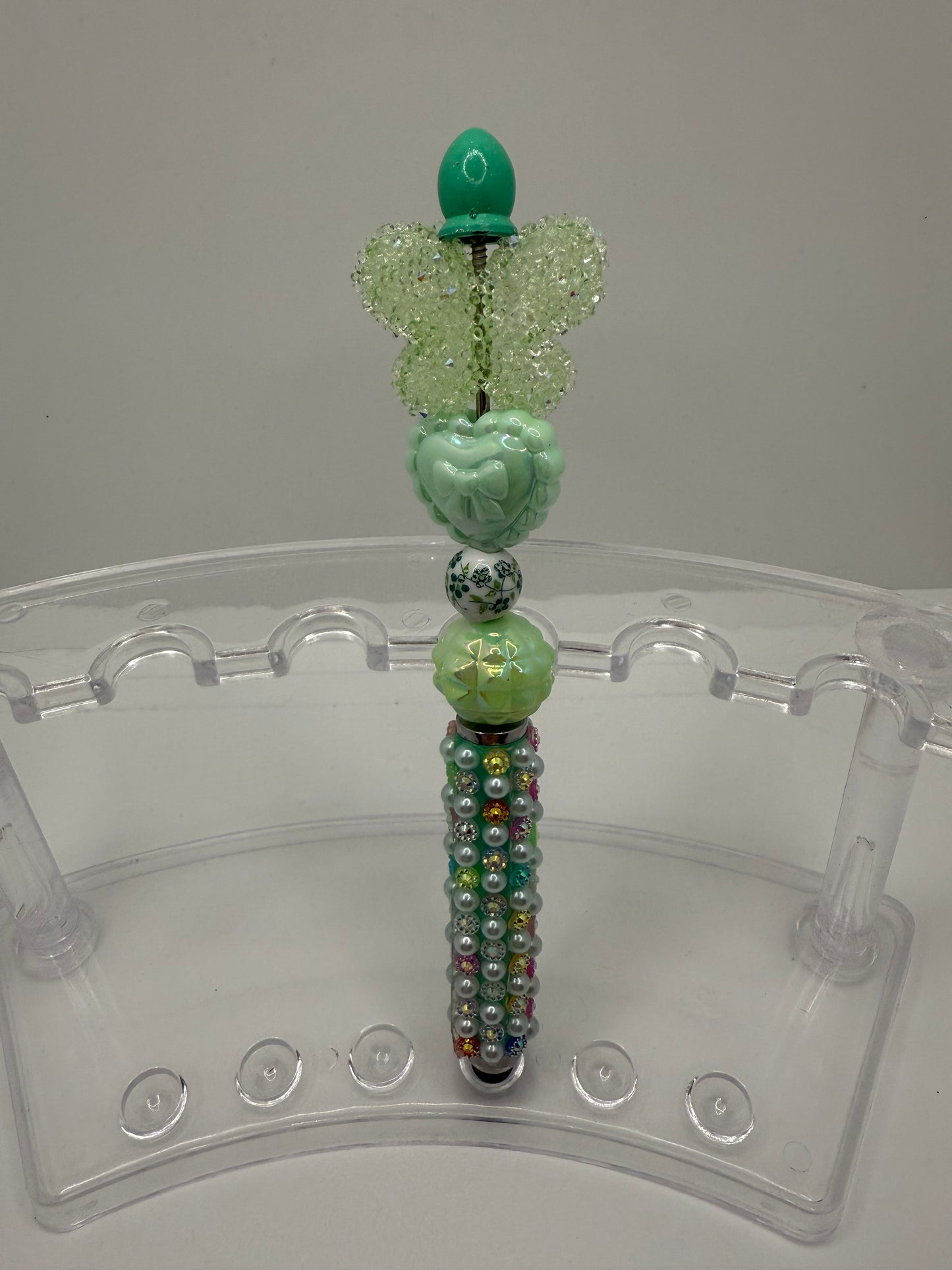 Green Beaded Stylus