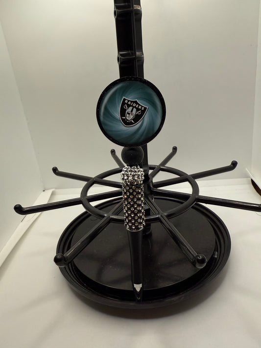 Raiders Acrylic Beaded Pen